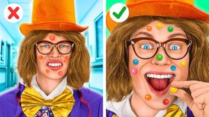 Супергерои тайком приносят еду 🦸 Лайфхаки в больнице | 123GO