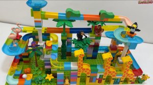 Супер трасса LEGO DUPLO — приключение с животными в джунглях 🐵🌴 Мультики для детей