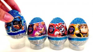 Шоколадные сюрпризы по мультфильму «Щенячий патруль»