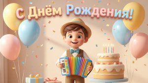 С Днём Рождения!🥳 Танцевальная детская песенка | Праздничная музыка для детей