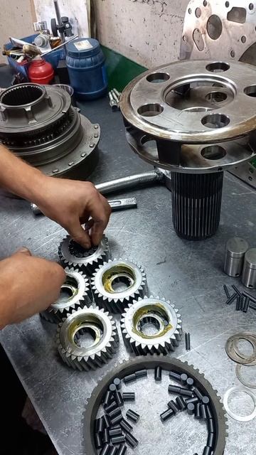 Быстрая сборка кпп ZF 16S 1820