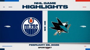 01.03.2026 | ОБЗОР МАТЧА | Сан-Хосе Шаркс - Эдмонтон Ойлерз | Highlights