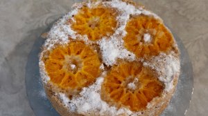 Шарлотка с мандаринами.Пышная,вкуснейшая и простая!