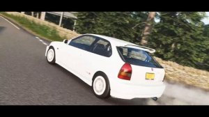 Honda Civic Type R 1997: японская легенда 🔥 Заезд в FH4 на Thrustmaster T300RS 🏁