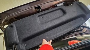 Как снять обшивку крышки багажника Лада Веста седан (2015-2022)