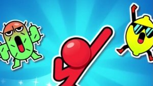 играем в Stickman Hook