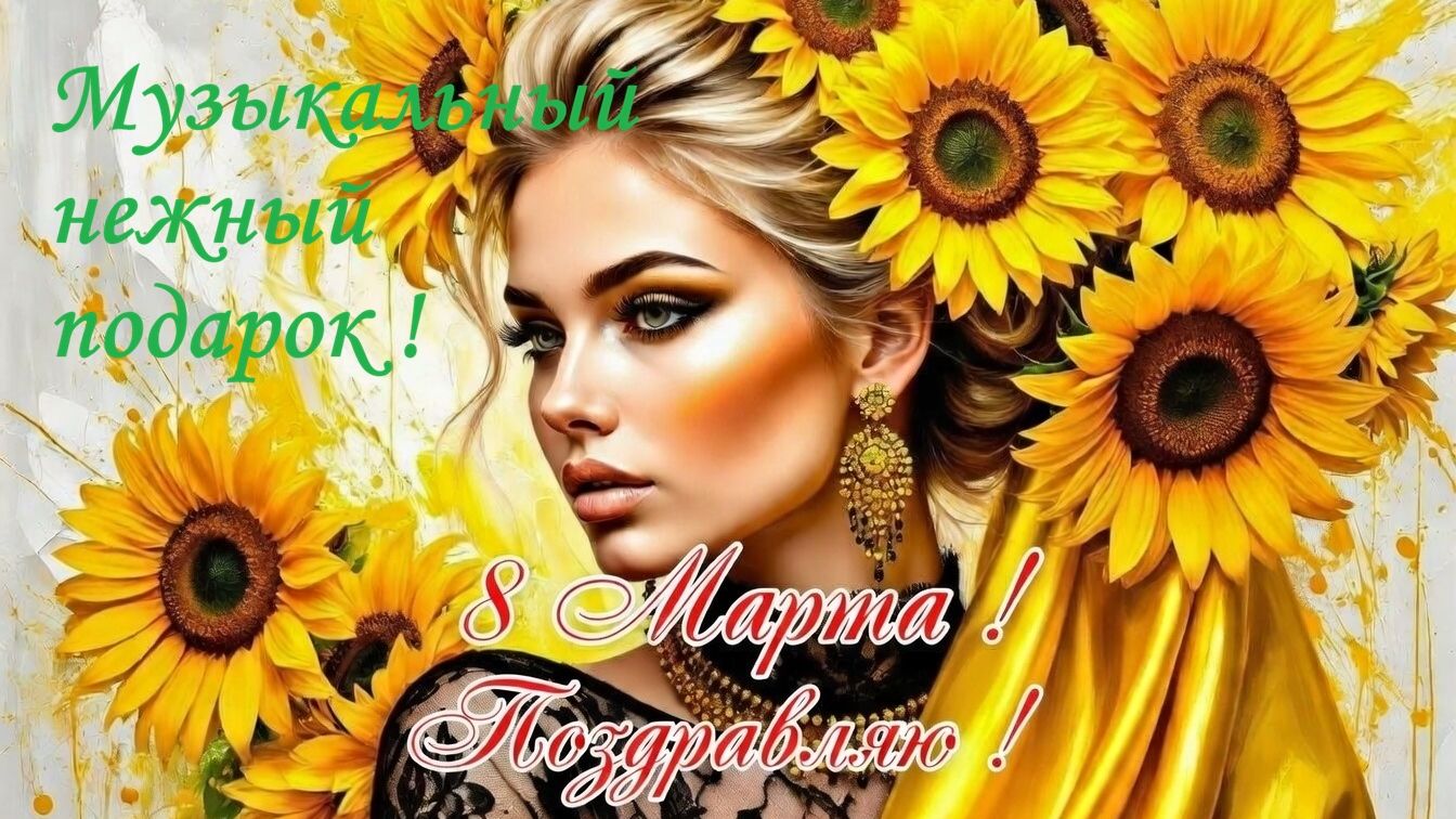 Восьмое марта! 🌷 Красивое музыкальное поздравление для всех женщин ✨ NatalitaSongs