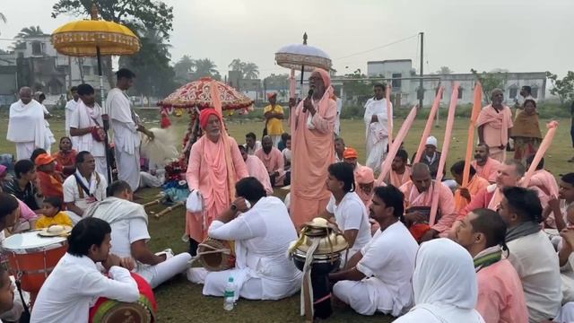 Бхаджан-кутир Шрилы Джаганнатха дас Бабаджи / БВ Мадхава Махарадж (1 марта 2026, Симантадвипа)