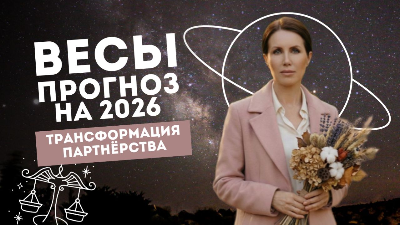 Астрологический прогноз для Весов на 2026 год