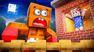 НЕ ЗАХОДИ В ЭТОТ ДОМ!😱 ЗЛАЯ БАБУШКА СЛЕДИТ ЗА ТОБОЙ! МАЙНКРАФТ