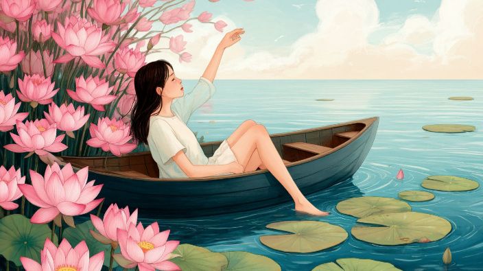 Ли Цинчжао. Вижу снова простор голубой - Acoustic _ Indie Folk