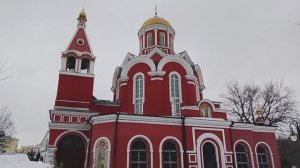 Москва. Петровский парк. Храм Благовещения