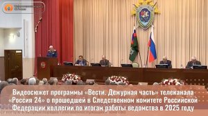 Видеосюжет программы «Вести. Дежурная часть»