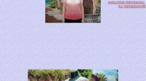 14 Фотоотчет по кофточке из пряжи Ализе дива омбре батик.