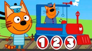 Три Кота Мультфильм для Детей | Три Кота Мультик Смотреть | Развивающая Игра.