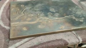 Часть процесса изготовления образца "Сакура"