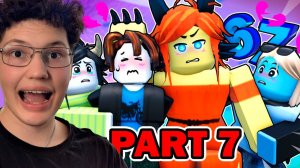 ПОБЕДИЛИ ВОЛНУ! УБЕГИ ОТ ЦУНАМИ НО ВСЕ СТАЛИ ДЕВУШКАМИ В РОБЛОКСЕ! РЕАКЦИЯ НА РОБЛОКС АНИМАЦИЮ