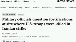 📰Военные США погибли при ударе иранского дрона в Кувейте — CBS