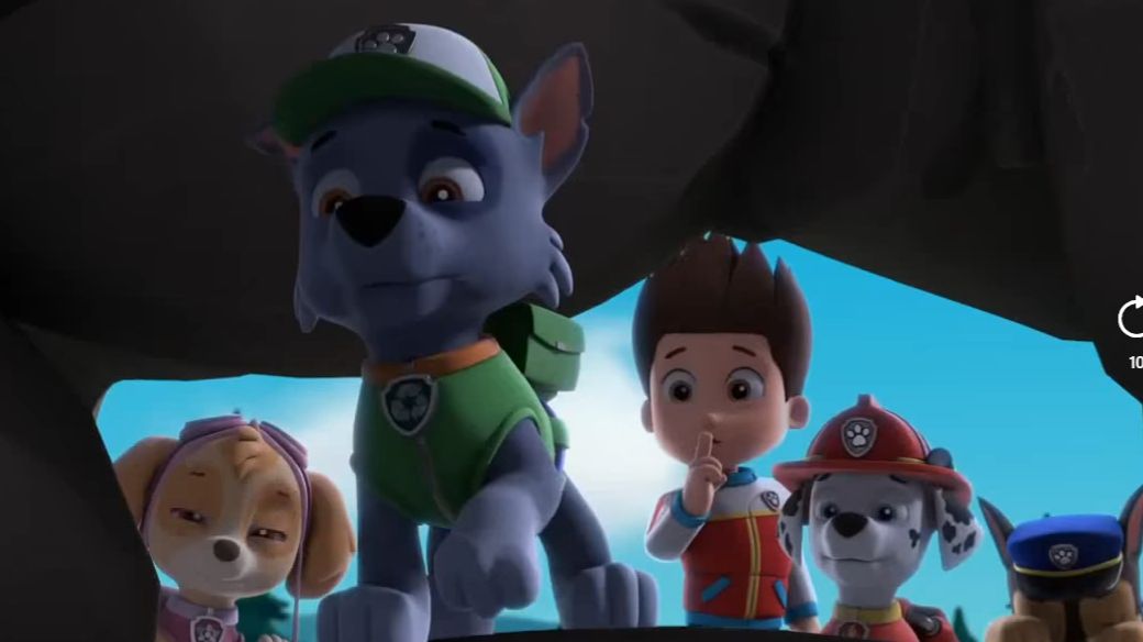 Щенячий патруль. Рокки эколог. Пожарная машина Маршалла. Трек джунглевый спасатель. Маршалл игра Ч34