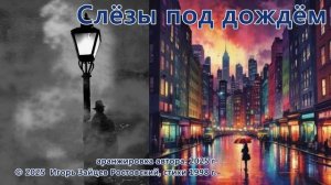 Слёзы под дождём