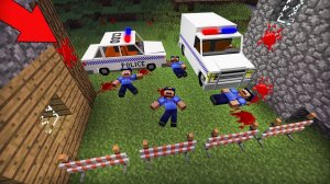 КТО УБИЛ ВСЕХ ПОЛИЦЕЙСКИХ В МАЙНКРАФТ _ Компот Minecraft