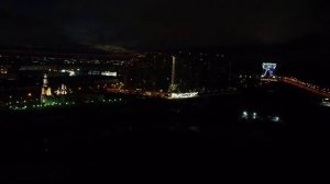 Вечерний Сургут с высоты птичьего полета 2020