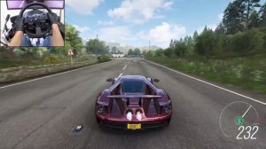 Ford GT: 900 сил 🔥 Заезд в FH4 на Thrustmaster T300RS 🏁