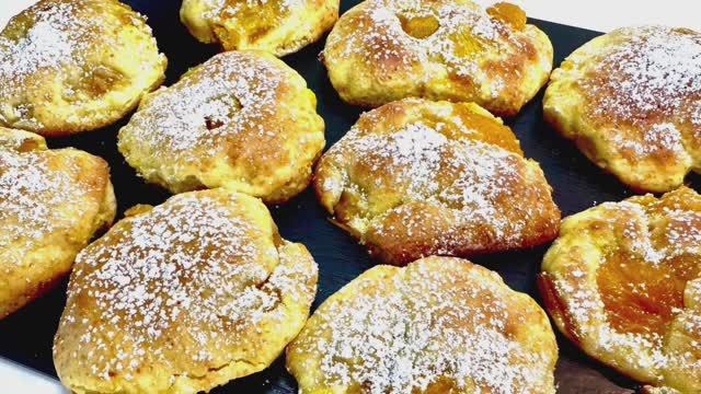 Мягкое простое домашнее печенье с манго!