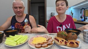 Мукбанг жалеем что не ЗАСТРЯЛИ в Таиланде! Нет БЕЗВЫГОДНЫХ ситуаций, во всём ищем ПОЗИТИВ! Обед Влог