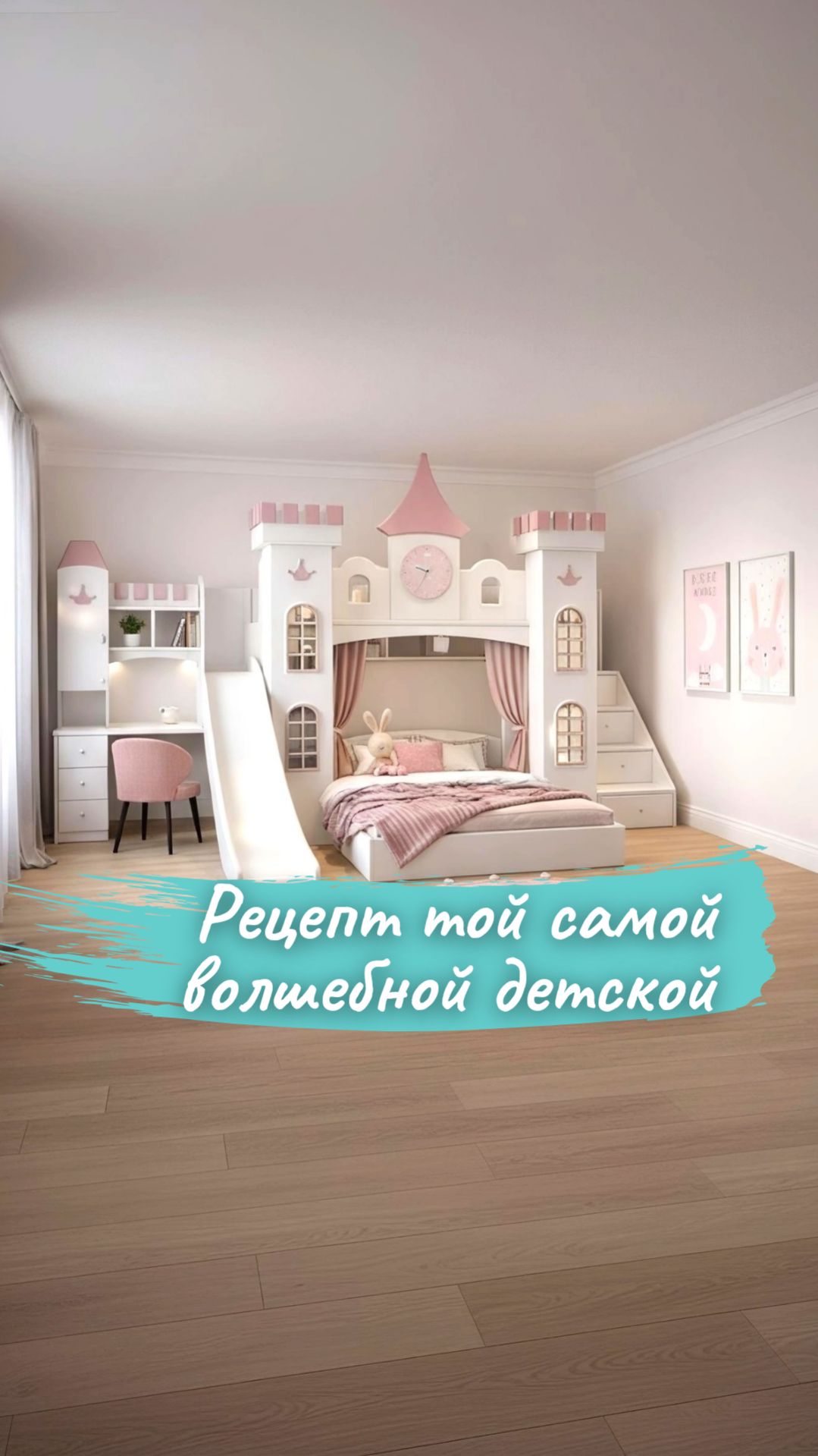 Рецепт сказочной детской, о которой мечтает каждая девочка…