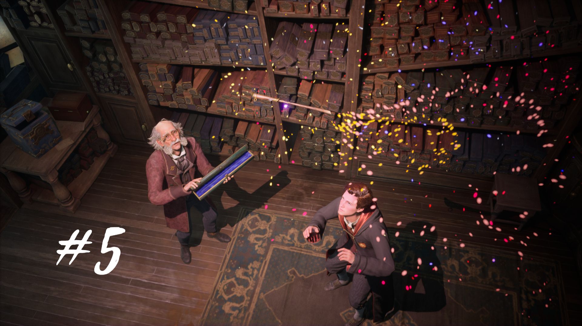 Новая палочка. Прохождение Хогвартс Наследие на русском без комментариев #5