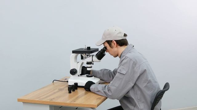 Металлографический микроскоп ММИ-1250Б для исследований в отражённом свете