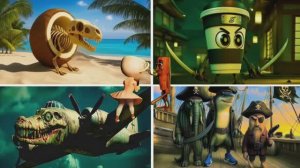 МОЗГОВЫМИРАТЕЛЬ vs АССАСИНО КАПУЧИНО vs КРОКОДИЛ‑БОМБАРДИР vs ПИРАТЫ МОЗГОРОТА! 🧠