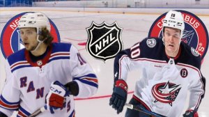 ХОККЕЙ ЧЕМПИОНАТ НХЛ.  РЕЙНДЖЕРС - КОЛАМБУС.  ТЕКСТОВАЯ ОНЛАЙН ТРАНСЛЯЦИЯ