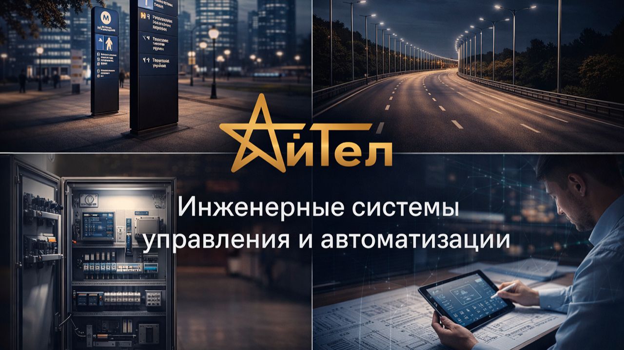 АйТел: Инженерные системы и автоматизация городской инфраструктуры  Проектирование и производство
