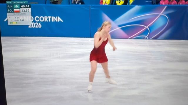 Екатерина Куракова. Короткая программа 17.02.2026 в Милане