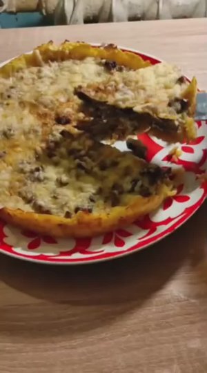 Такой грибной пирог без теста вам точно понравится 🍄🟫