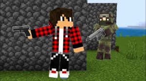 МАЙНКРАФТ ,НО Я С ОРУЖИЕМ !!!🔫😒ПРОДОЛЖЕНИЕ СОЛО ВЫЖИВАНИЯ 🦾