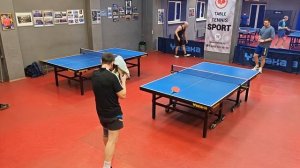 I ф. Закзун В. (677) - Жураковский А. (558) 24.02 настольный теннис Малиновый 400+ турнир СПб