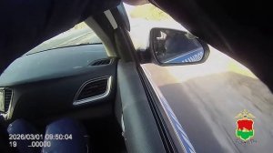 В Клинцах экипаж ДПС в ходе погони и применения оружия задержал нетрезвого лихача на «восьмёрке»