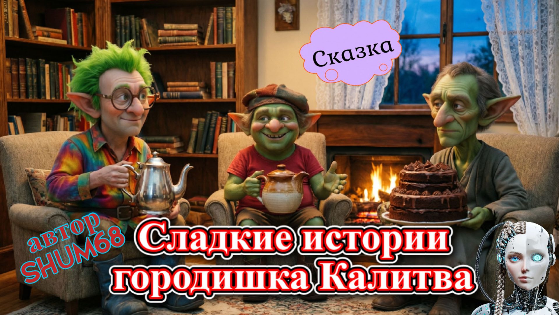Аудиосказка «Сладкие истории городишка Калитва»