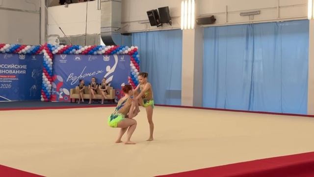 ЖП 11-17 лет, Воробьева Полина - Морозова Валерия, ДК «Машиностроитель», Темповое упражнение