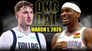 02.03.2026 | ОБЗОР МАТЧА | Даллас Маверикс - Оклахома-Сити Тандер | Highlights