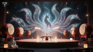 японская Симфония Лисьего Бога Заключительный Акт. и японские музыкальные инструменты без слов