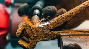 Восстановление ржавых плотницких клещей ASMR