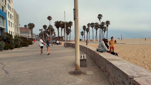 США. Пешеходная экскурсия по Санта-Монике в формате 4K