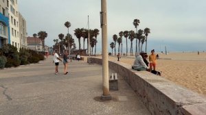 США. Пешеходная экскурсия по Санта-Монике в формате 4K