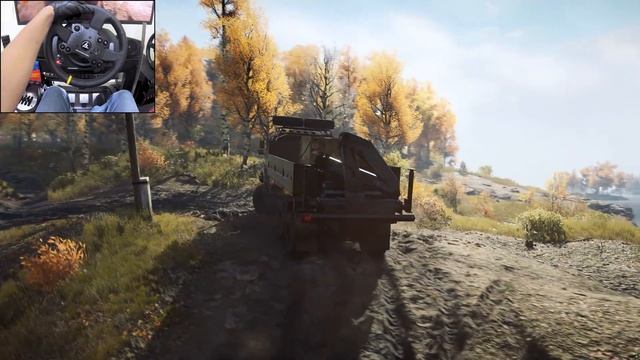 Mercedes Zetros покоряет снега ❄️ SnowRunner на Thrustmaster TX 🔥