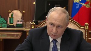 Владимир Путин в Кремле провел встречу с главой Казначейства России Романом Артюхиным.