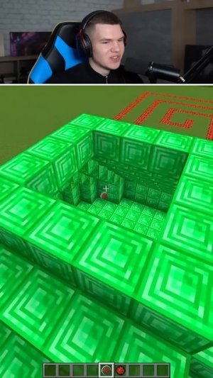 Безумная Магия в Minecraft!🤯 #shorts #шортс #minecraft #майнкрафт #майн #прикол #мем #рофл #мем